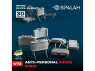 Spalah armement SP11172 Mines antipersonnel M18A1 10 pcs. 1/72