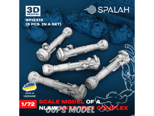 Spalah armement SP12372 Complexe antichar NLAW 5 pièces 1/72