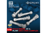 Spalah armement SP12372 Complexe antichar NLAW 5 pièces 1/72