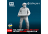 Spalah kit figurine SP13572 Chargeur avec un projectile de 155 mm d'obusier M777 1/72
