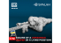 Spalah kit figurine SP12172 Tireur d'élite ukrainien en position couchée 1/72