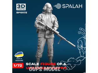 Spalah kit figurine SP10172 Tireur d’élite ukrainien 1/72