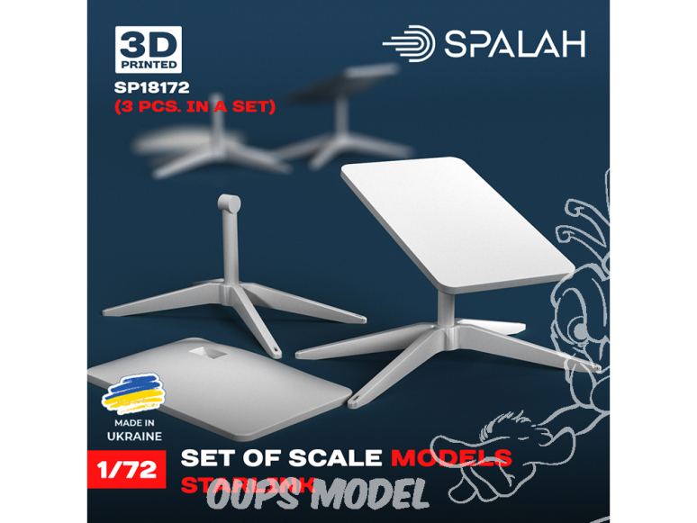 Spalah SP18172 Terminaux Starlink 3 pièces 1/72