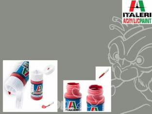 peinture maquette Italeri 4677 Aluminium mat