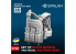 Spalah kit figurine SP12472 Gilet militaire tactique 10 pièces 1/72