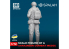 Spalah kit figurine SP13472 Médecin de combat ukrainien 1/72