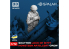 Spalah kit figurine SP14172 Verrouillage de l'obturateur M777 1/72