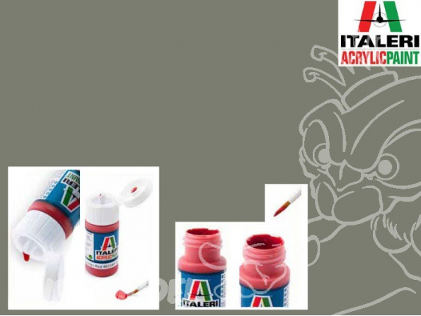 peinture maquette Italeri 4679 Acier mat