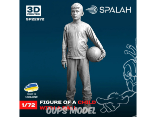 Spalah kit figurine SP22972 Enfant avec une balle 1/72