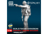 Spalah kit figurine SP23872 Soldat des forces spéciales ukrainiennes Pradjat 1/72