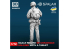 Spalah kit figurine SP25572 Soldat ukrainien avec une tablette 1/72