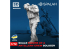 Spalah kit figurine SP27972 Soldat d’équipage d’artillerie 1/72