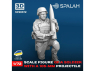 Spalah kit figurine SP28572 Mécanicien militaire couché 1/72