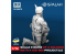 Spalah kit figurine SP28572 Mécanicien militaire couché 1/72