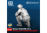 Spalah kit figurine SP28672 Soldat d’équipage d’artillerie 1/72
