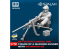 Spalah kit figurine SP31472 Mitrailleur avec mitrailleuse Browning M2 1/72