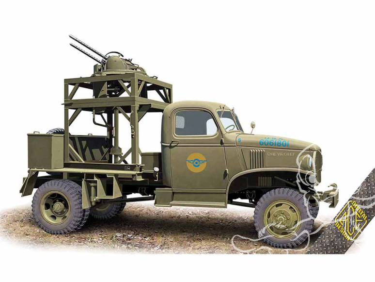 Ace Maquettes Militaire 72605 Entraîneur à tourelle G506 E-5 américain 1/72