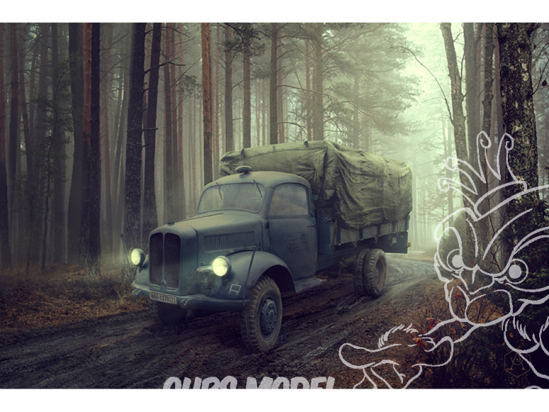 Roden maquette militaire 740 Borgward B 3000 S1/72