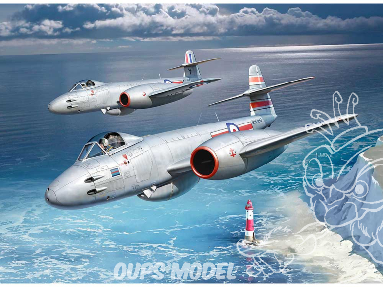 revell maquette avion 03779 Gloster Meteor F.8/FR.9 First Edition 1/32