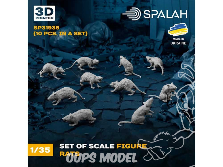 Spalah diorama SP32235 Rats 1/35