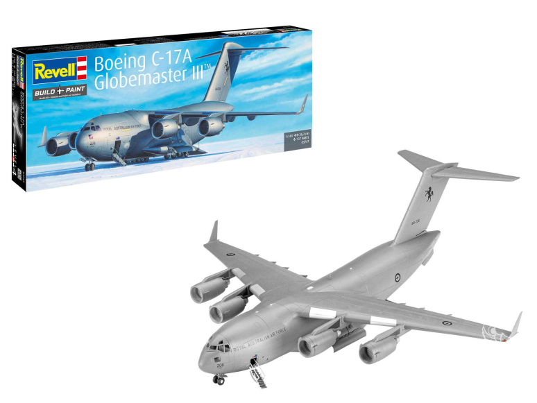 Revell maquette avion 03747 Boeing C-17A Globemaster III 1/144