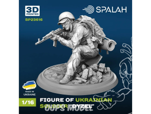 Spalah kit figurine SP23616 Soldat ukrainien Dyzel 1/16
