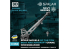 Spalah Accastillage SP00453 Grues Kriegsmarine pour bateaux et avions Bismarck Scharnhorst Gneisenau Tirpitz 2 pièces 1/350