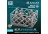 Spalah Accastillage SP00353 Bateaux pour la Kriegsmarine, Bismarck, Scharnhorst, Gneisenau, Tirpitz 19 pièces 1/350