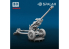 Spalah armement SP25372 Obusier léger tracté américain M119A2 1/72