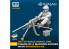 Spalah kit figurine SP31435 Mitrailleur avec mitrailleuse Browning M2 1/35