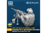 Spalah kit figurine SP31435 Mitrailleur avec mitrailleuse Browning M2 1/35