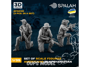 Spalah kit figurine SP32135 Américains en Afghanistan 1/35