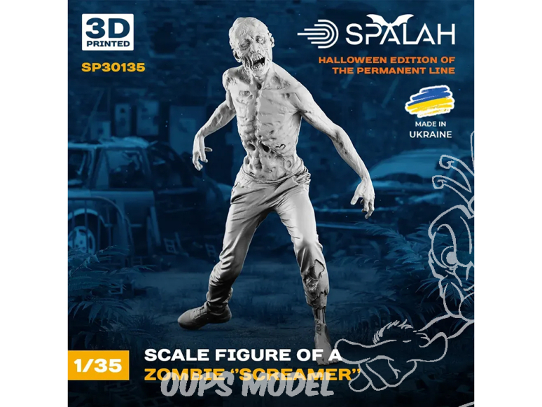 Spalah kit figurine SP30135 Zombie Screamer 1/35