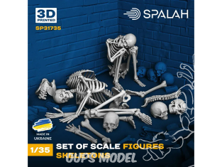 Spalah kit figurine SP31735 Squelettes 1/35