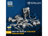 Spalah kit figurine SP31735 Squelettes 1/35