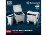 Spalah SP29372 Poubelles 3 pièces 1/72