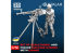 Spalah kit figurine SP30572 Mitrailleur avec mitrailleuse DShKM 1/72