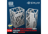 Spalah kit figurine SP30572 Mitrailleur avec mitrailleuse DShKM 1/72