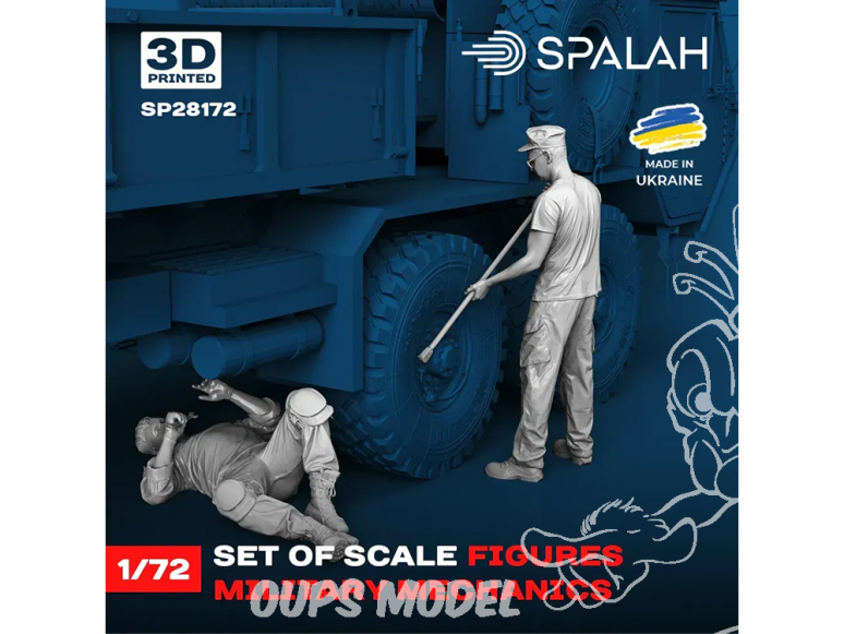 Spalah kit figurine SP28172 Mécanicien militaire 1/72
