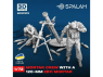 Spalah kit figurine SP27272 Équipage de mortier avec un mortier 2B11 de 120 mm 1/72