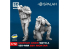 Spalah kit figurine SP27272 Équipage de mortier avec un mortier 2B11 de 120 mm 1/72
