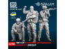 Spalah kit figurine SP25172 Groupe d’assaut ukrainien 3 pièces 1/72