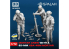 Spalah kit figurine SP10972 Équipage ukrainien de mortier avec un mortier KBA-48M de 82 mm 1/72