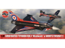Airfix maquette avion A04003 Eurofighter Typhoon FGR.4 Blackjack et Shorts Tucano T.1 Twin Pack 1/72