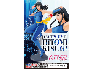 Hasegawa maquette figurine 52470 Œil de chat par Hitomi Kisugi 1/12