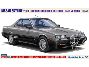 Hasegawa maquette voiture 21168 Nissan Skyline 2000 Turbo Intercooler RS-X (R30) Modèle Late 1984 1/24