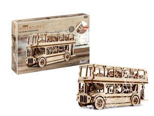Revell 00618 Kit Bois Petites aventures Bus de Londres