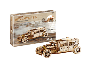 Revell 00612 Kit Bois Tiny Adventures - Hot Rod Modèles fonctionnels