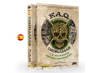 Ak Interactive livre AK8501 DIORAMAS F.A.Q. 1.4 EXTENSION BÂTIMENTS ET CONSTRUCTIONS en Espagnol