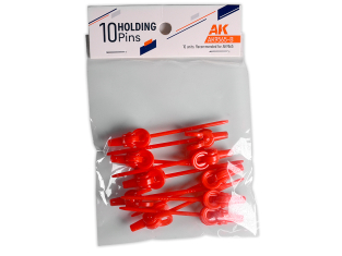 AK interactive ak9565-B BROCHES DE MAINTIEN POUR SUPPORT DE POIGNÉE AK9565 10 UNITÉS